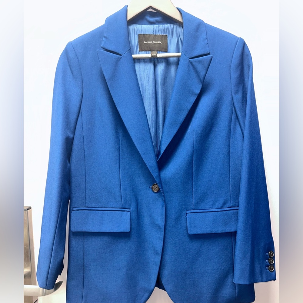 Banana Republic Aqua Blue Jacket